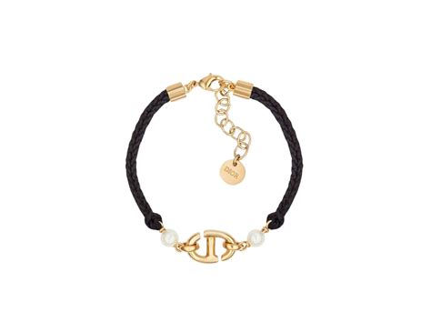 CD Navy Bracelet Gold